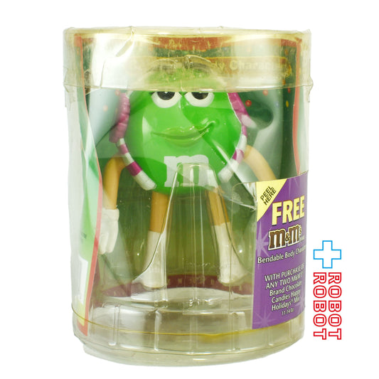 M&M's ベンダブル ボディー キャラクターズ エムアンドエムズ グリーン フィギュア 未開封