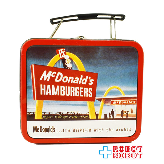 マクドナルド ドライブイン メタル ランチボックス 1997 スモール