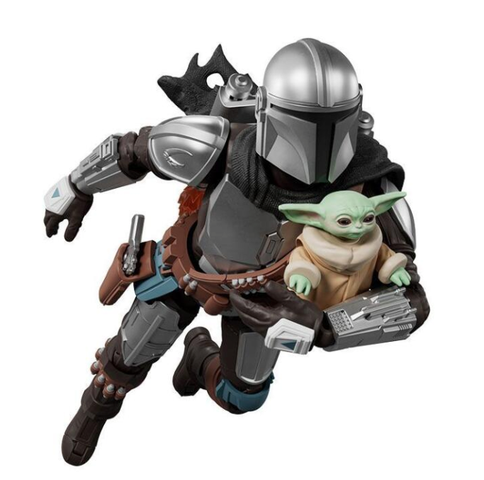 ブロッキーズ スター・ウォーズ ディンジャリン&グローグー(マンダロリアン&グローグー) チャンピオンクラス・ライト バージョン モデルキット 未開封