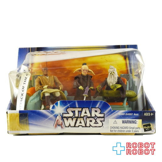 スター・ウォーズ SAGA2002 TPM ジェダイ・カウンシル 1 アクションフィギュア 国内版 未開封 ※難あり