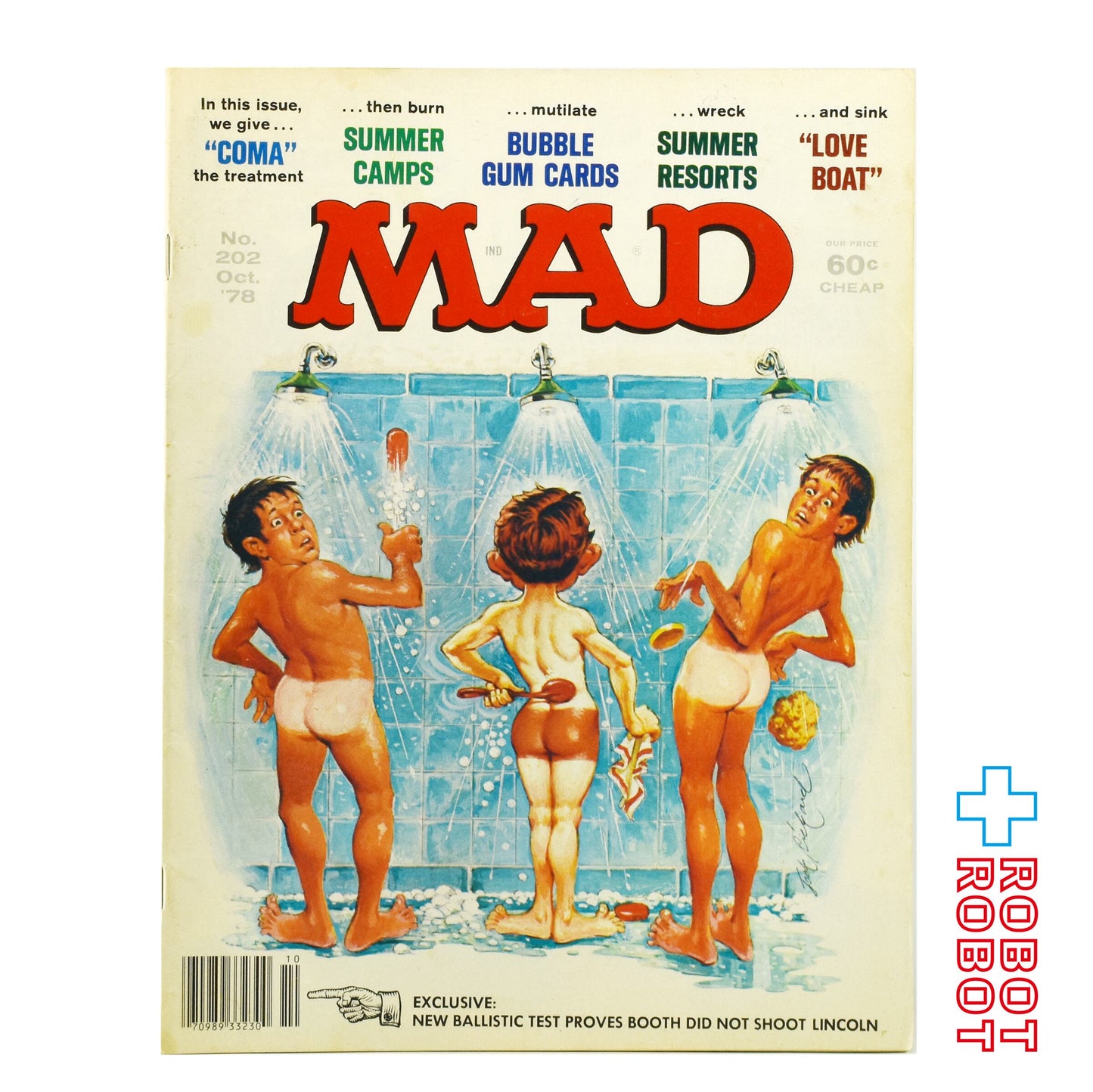 MAD MAGAZINE no.202 October 1978