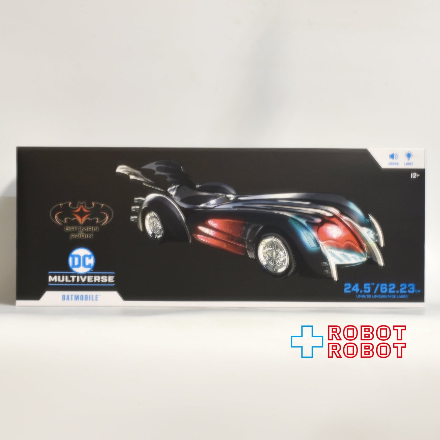 マクファーレン・トイズ DCマルチバース バットマン & ロビン Mr.フリーズの逆襲 バットモービル ビークル 国内版 未開封