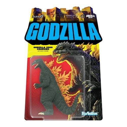 スーパー7 リ・アクション ゴジラ2000 ミレニアム チャージング 3.75インチ アクションフィギュア 未開封