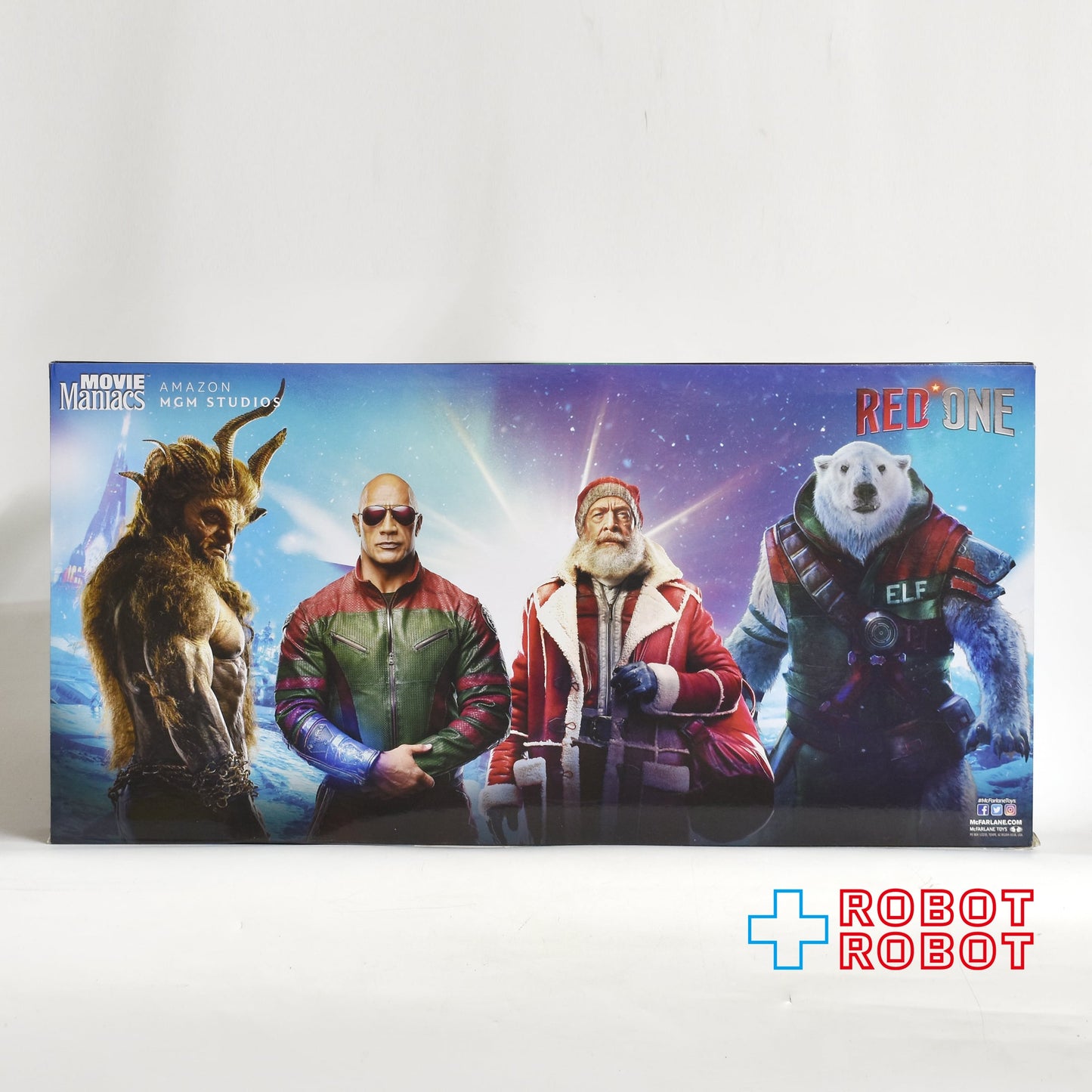 マクファーレン ムービー・マニアックス レッド・ワン カラム・ドリフト , ニック , クランプス , ガルシア 4パック 6インチ アクションフィギュア 未開封