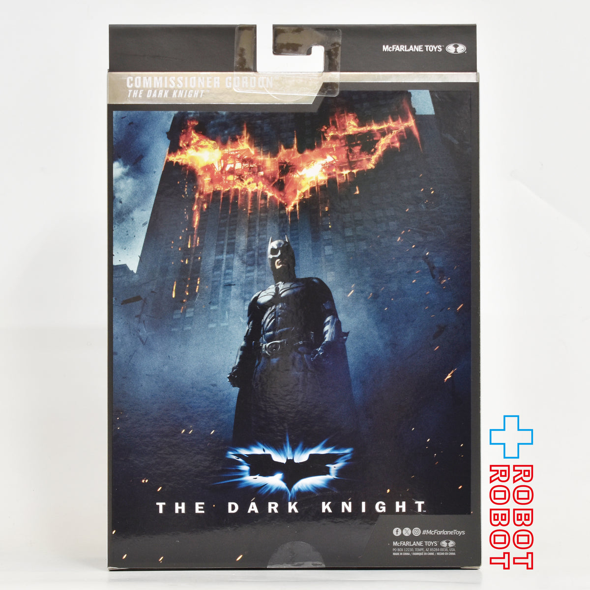 マクファーレン・トイズ DCマルチバース ダークナイト・トリロジー ゴードン本部長 デラックス・シアトリカル・エディション 7インチ アクションフィギュア 国内版 未開封