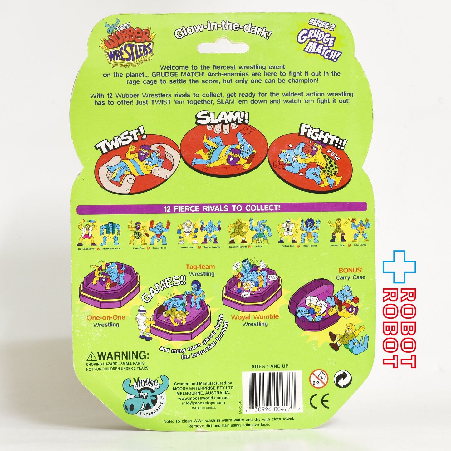 ワバー・レスラー シリーズ 2 サファリ・ジョー VS ローラ・パワー 未開封