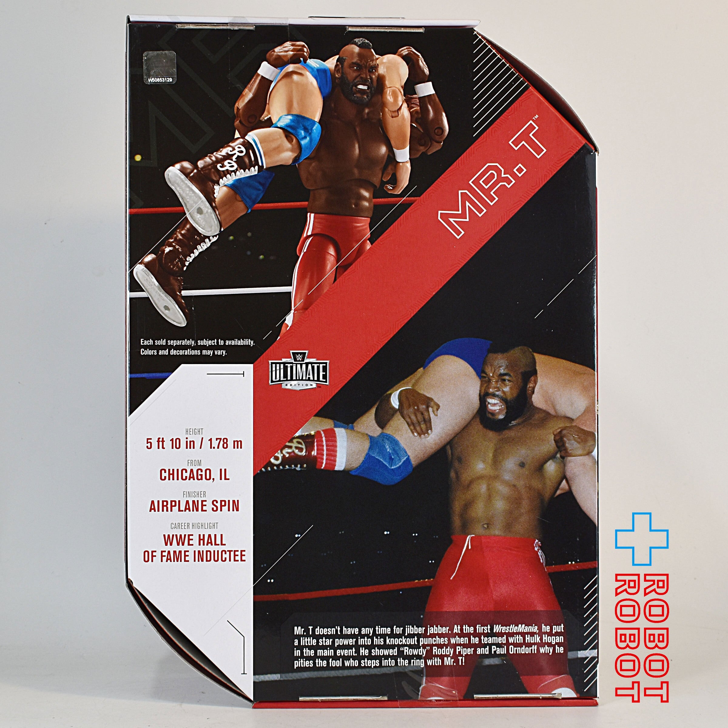 マテル WWE アルティメットエディション ミスターT 6インチ アクション