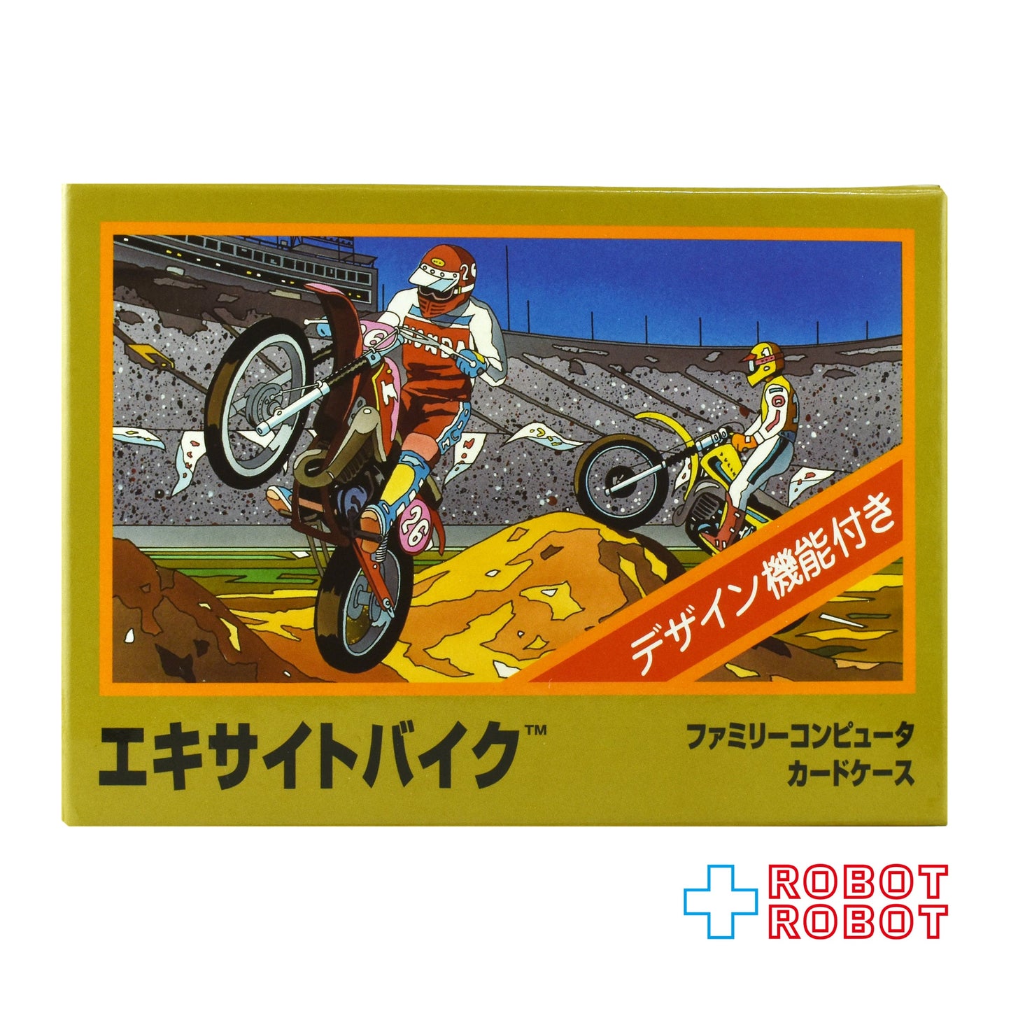 セガ ファミリーコンピューター エキサイトバイク カードケース 箱入