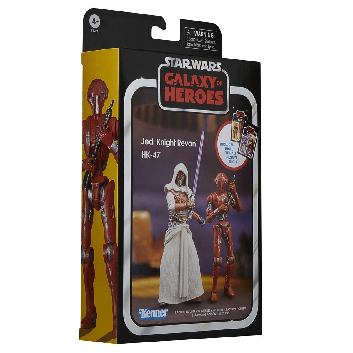 スター・ウォーズ ジェダイ・ナイト レヴァン & HK-47 [ギャラクシー・ヒーローズ] ヴィンテージコレクション 3.75インチ アクションフィギュア 未開封