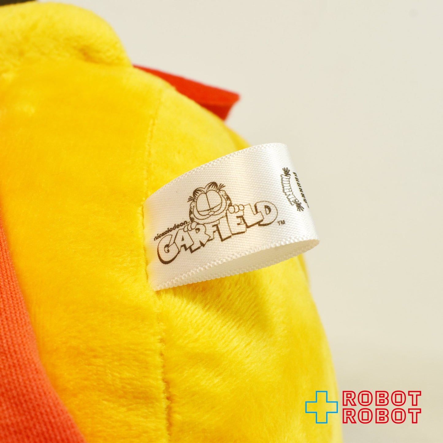 キッドロボット ニコロデオン ガーフィールド サンタ (シェイクアクション付) プラッシュ 紙タグ付き