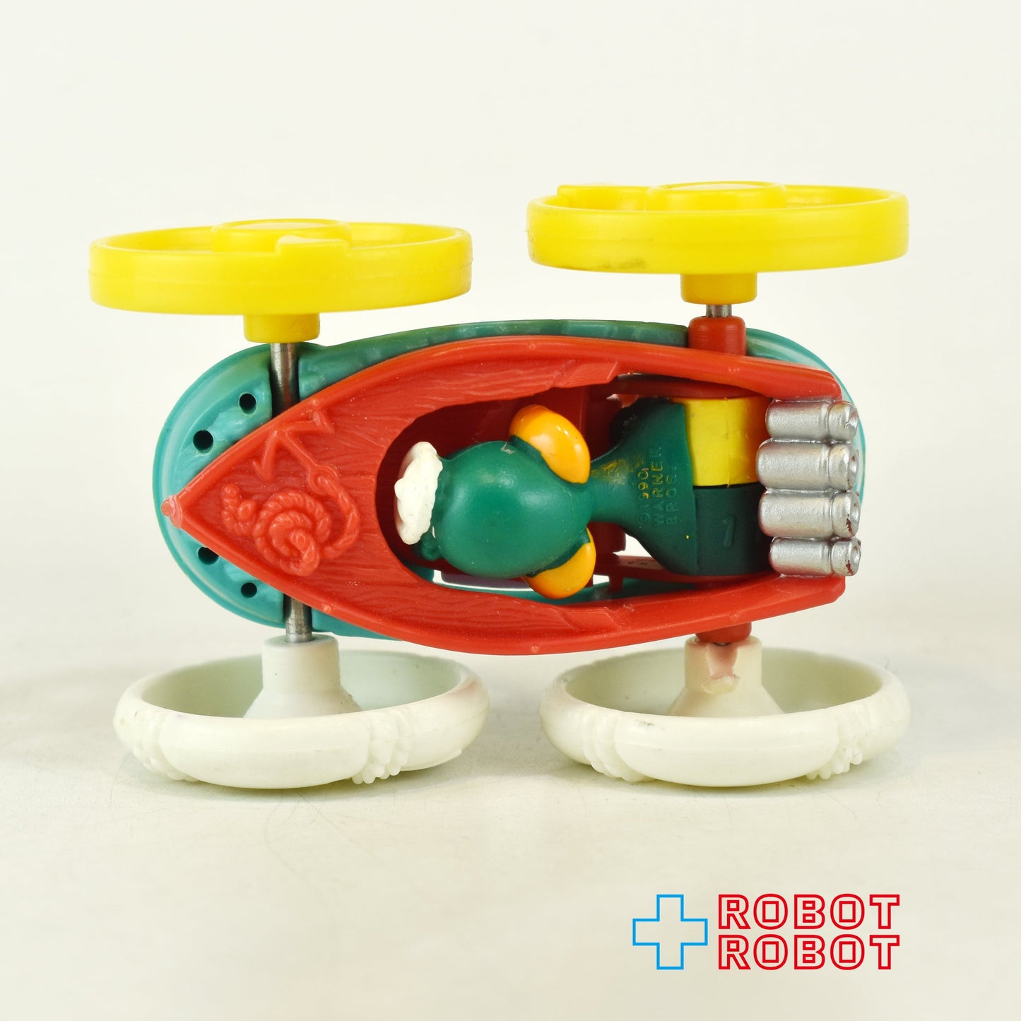 マクドナルド ワーナーブラザーズ ルーニー・テューンズ バブス・バニー & プラッキー・ダック フリップカー フィギュア ハッピーミールトイ 1990