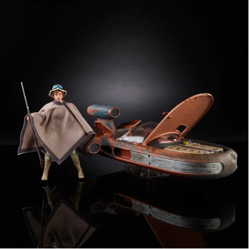 スター・ウォーズ ブラックシリーズ 限定 2017 X-34 ランドスピーダー with ルーク・スカイウォーカー [ANH] SDCC