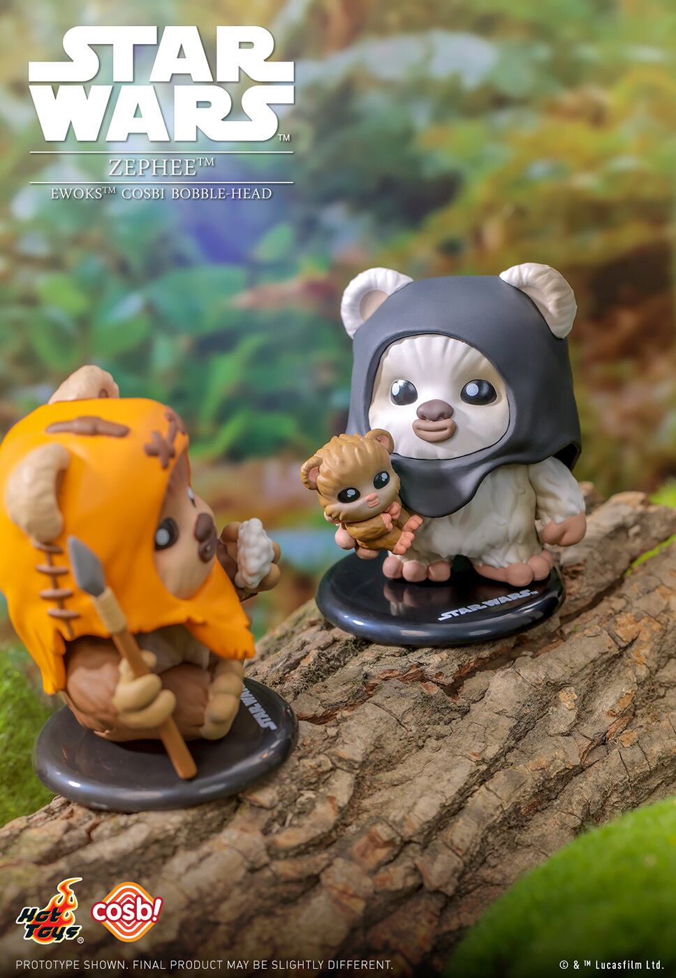 ホットトイズ  スター・ウォーズ コスビ イウォーク物語 シリーズ1  ゼフィー ミニフィギュア