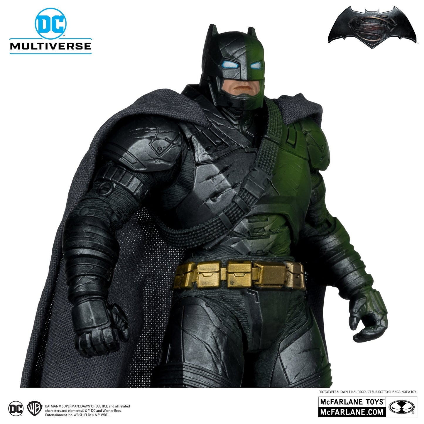マクファーレン・トイズ DCマルチバース バットマン vs スーパーマン ジャスティスの誕生 アーマード・バットマン プラチナム・エディション 7インチ アクションフィギュア 未開封