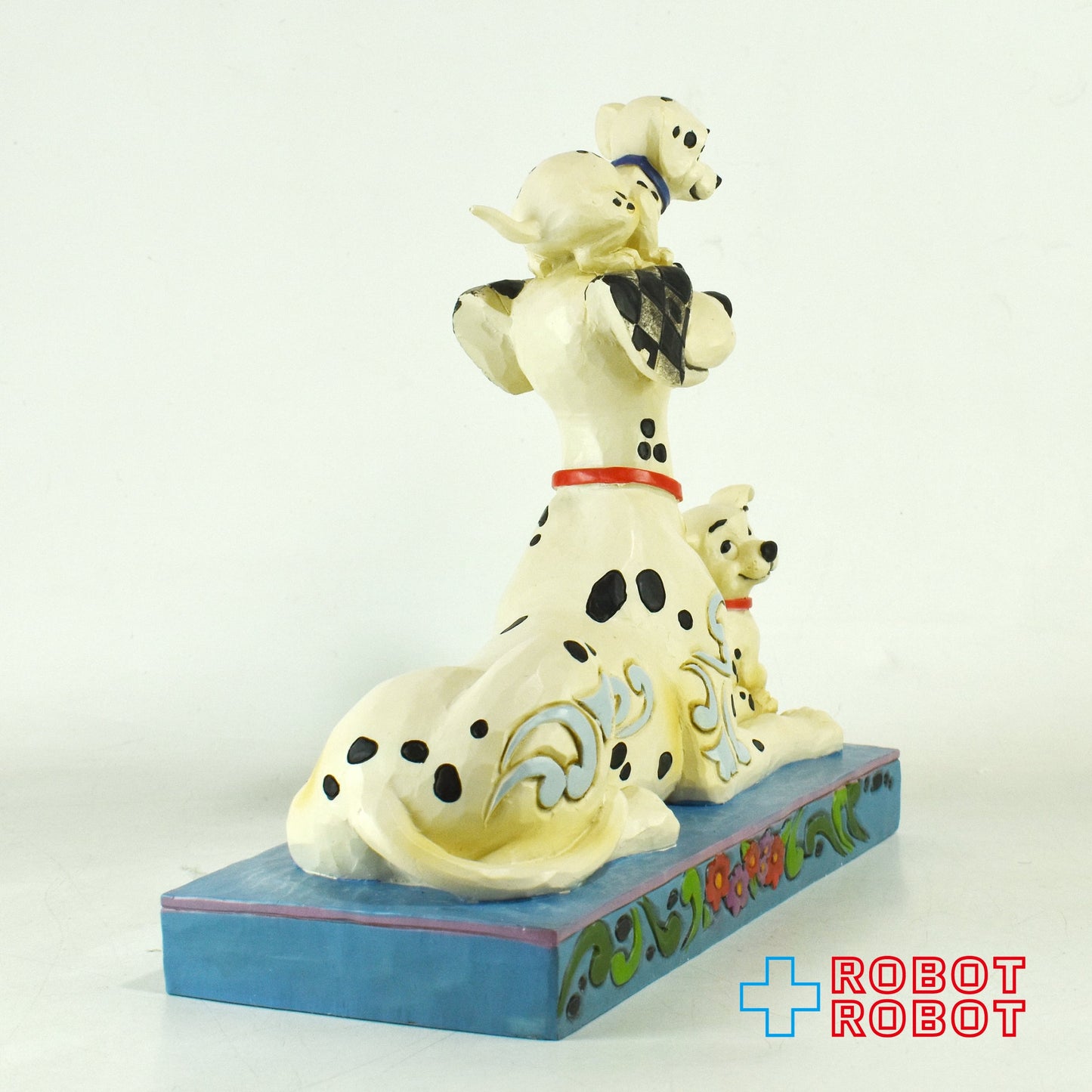 ディズニー・トラディションズ エネスコ ジム・ショア 101匹わんちゃん パピー・ラブ スタチュー フィギュア 箱付