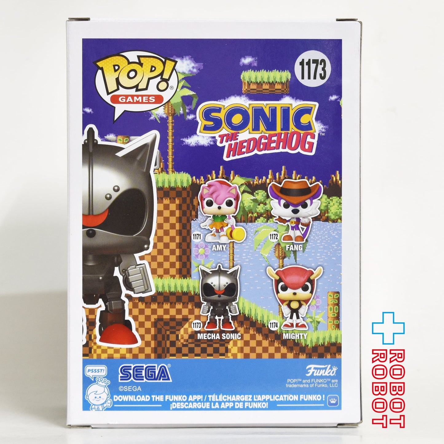 ファンコ POP! ゲーム 1173 ソニック・ザ・ヘッジホッグ メカソニック ビニールフィギュア 箱入未開封