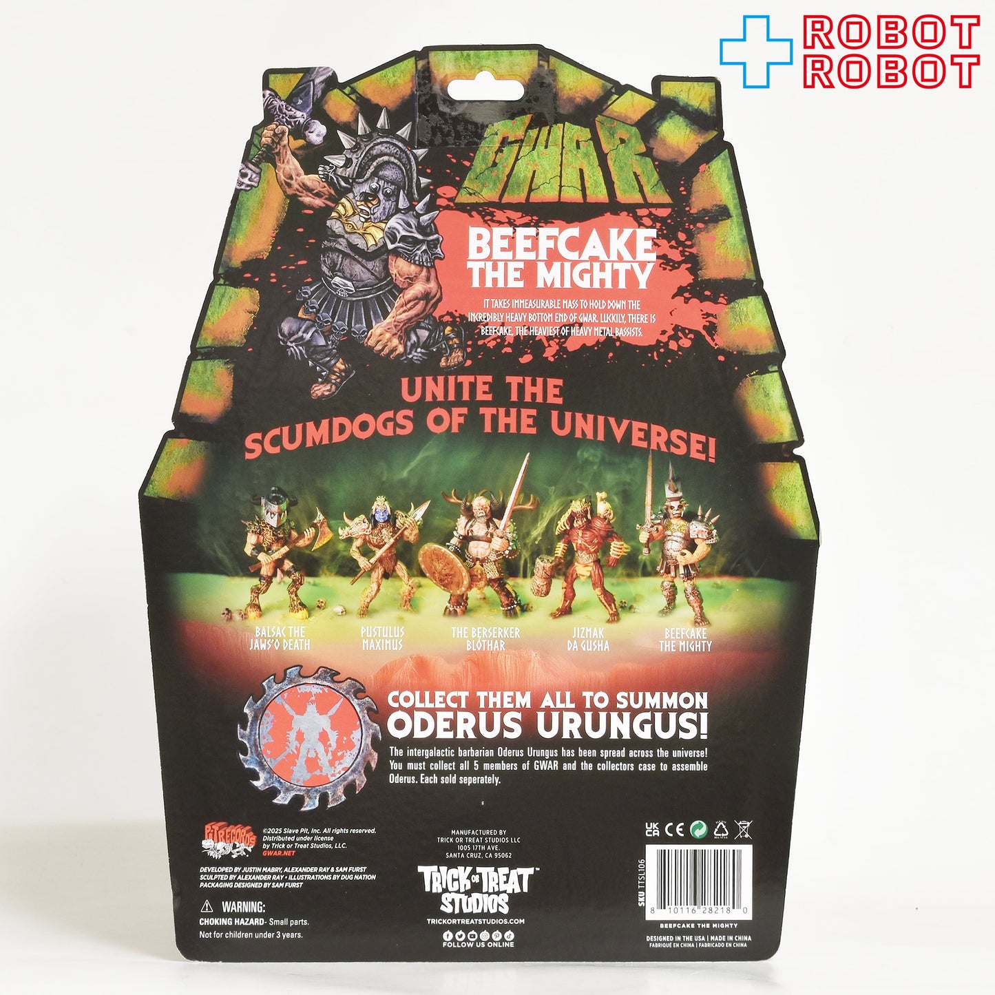 トリックオアトリートスタジオ ビーフケーキ・ザ・マイティ 6インチ アクションフィギュア 未開封