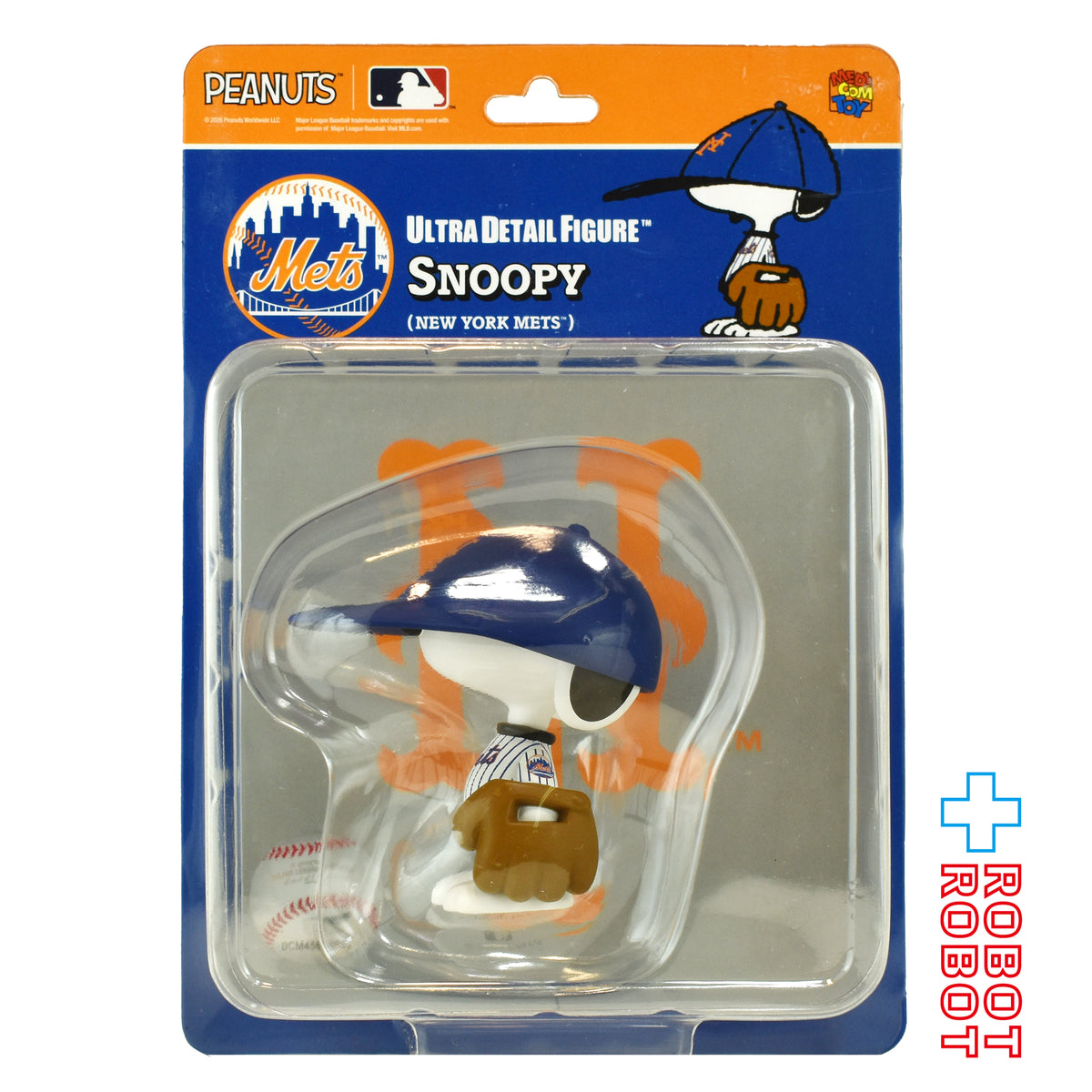 UDF MLB × ピーナッツ ニューヨーク メッツ スヌーピー ビニールフィギュア 未開封