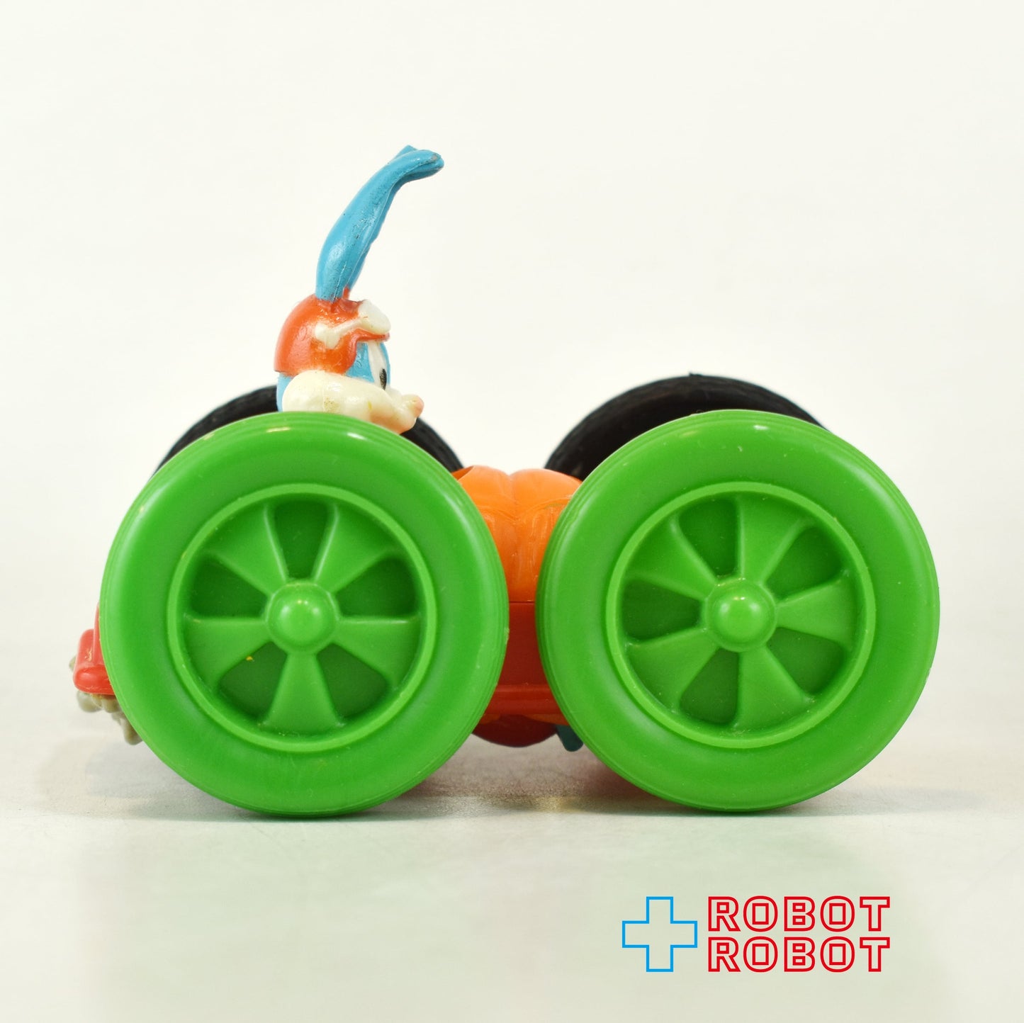 マクドナルド ワーナーブラザーズ ルーニー・テューンズ バスター・バニー & エルマイラ・ダフ フリップカー フィギュア ハッピーミールトイ 1990