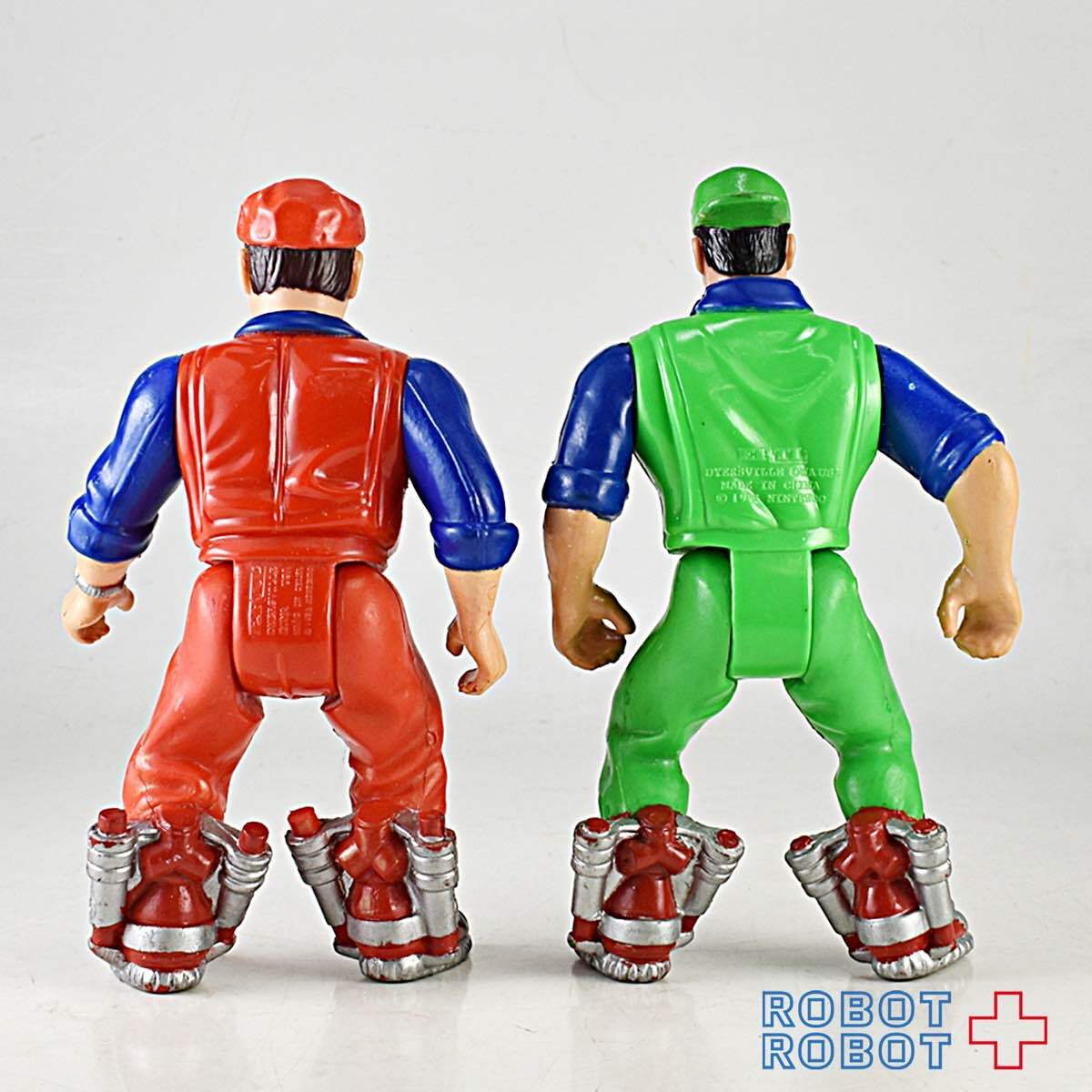 映画版 スーパーマリオ 魔界帝国の女神 マリオとルイージ アクションフィギュア ２体 1993 ERTL社