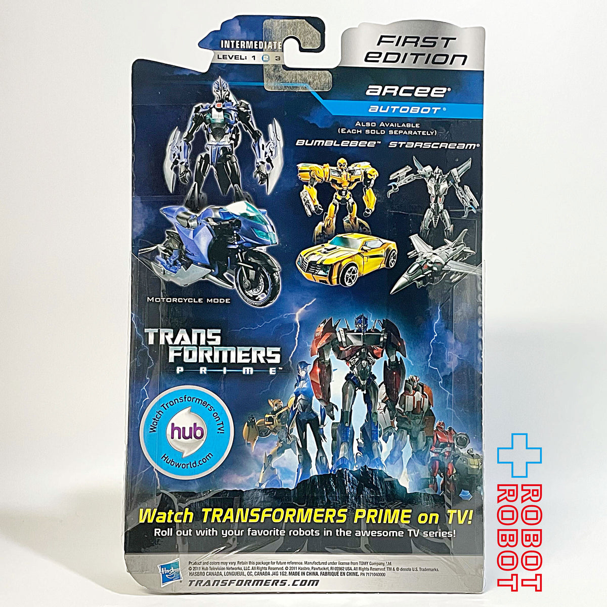 タカラトミー トランスフォーマー プライム アーシー ブルーメッキバージョン ファーストエディション仕様