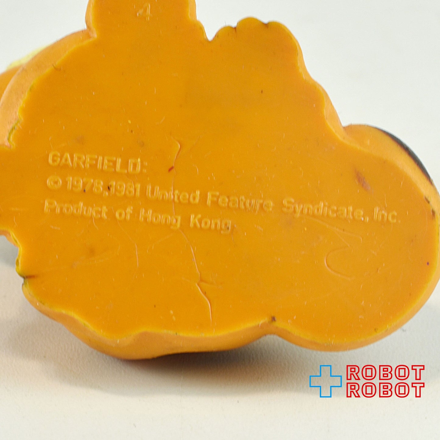 ガーフィールド PVCフィギュア おすわり メイドイン香港