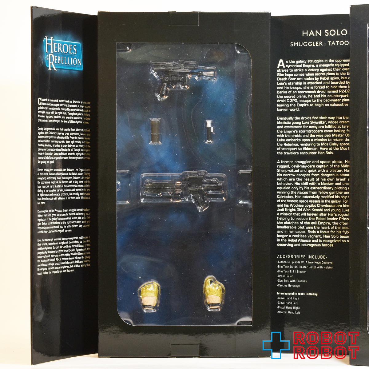 サイドショウ スター・ウォーズ ヒーロー・オブ・レベリオン ハン・ソロ (タトゥイーン) 1/6スケールフィギュア 国内版 箱入未使用