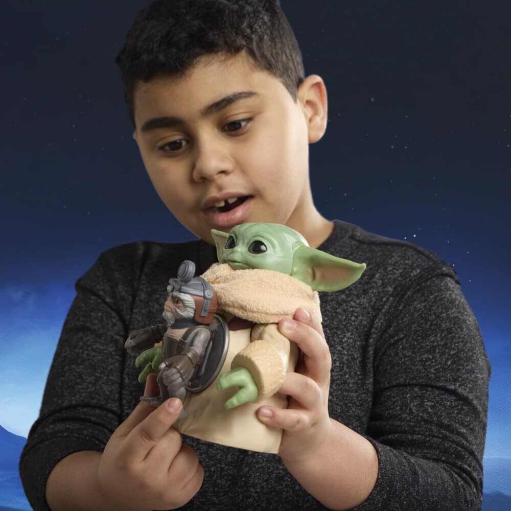 ハズブロ スター・ウォーズ マンダロリアン&グローグー ハグしてグローグー 6.5インチ エレクトロニック アクションフィギュア 未開封