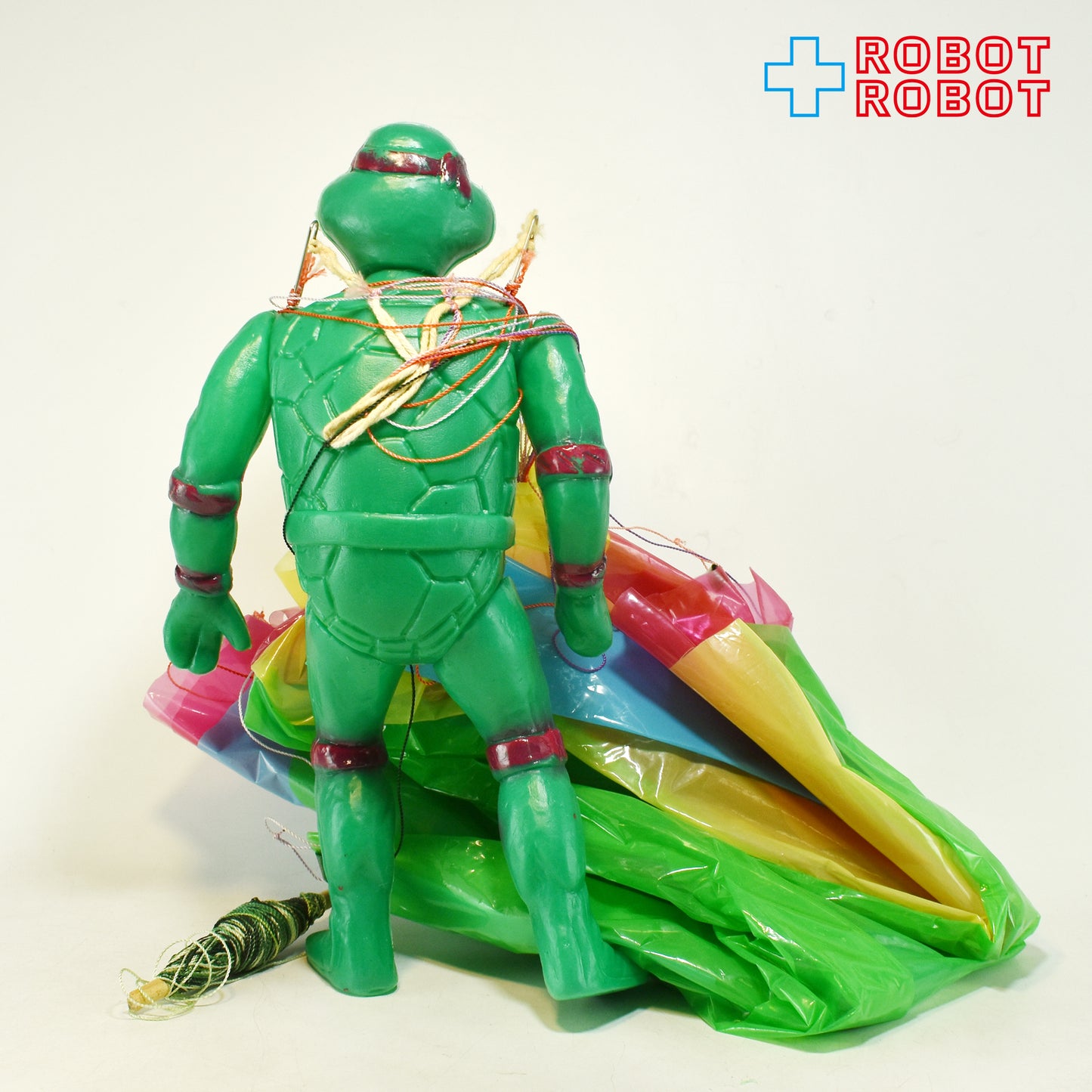 KO タートルズ TMNT ラファエロ パラシュート付き ポリ製アクションフィギュア