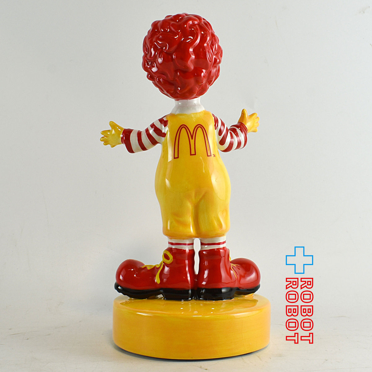 マクドナルド 陶器製 ロナルド フィギュア 2002 ワールドワイドコンベンション限定 白箱入 企業物