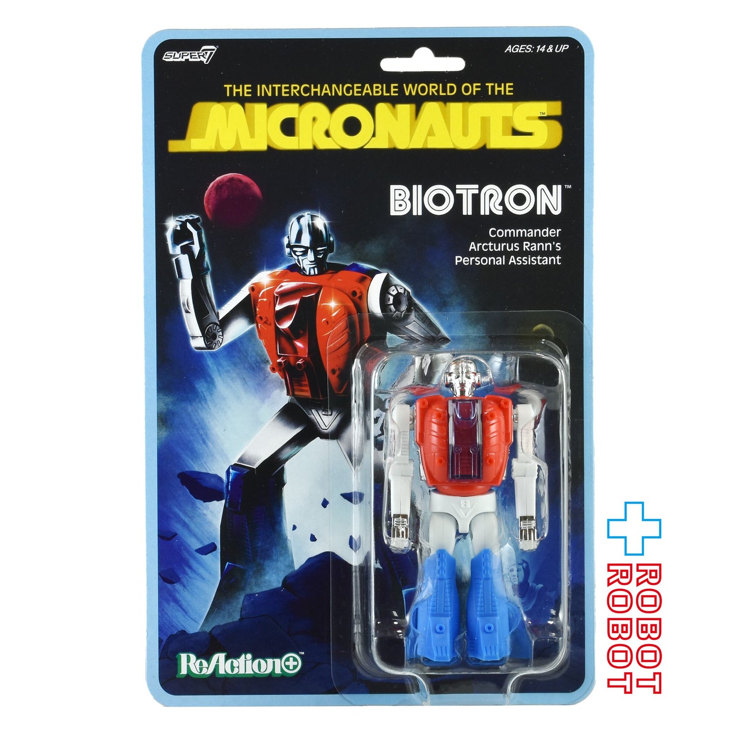 スーパー7 リ・アクション マイクロノーツ バイオトロン 3.75インチ アクションフィギュア 未開封