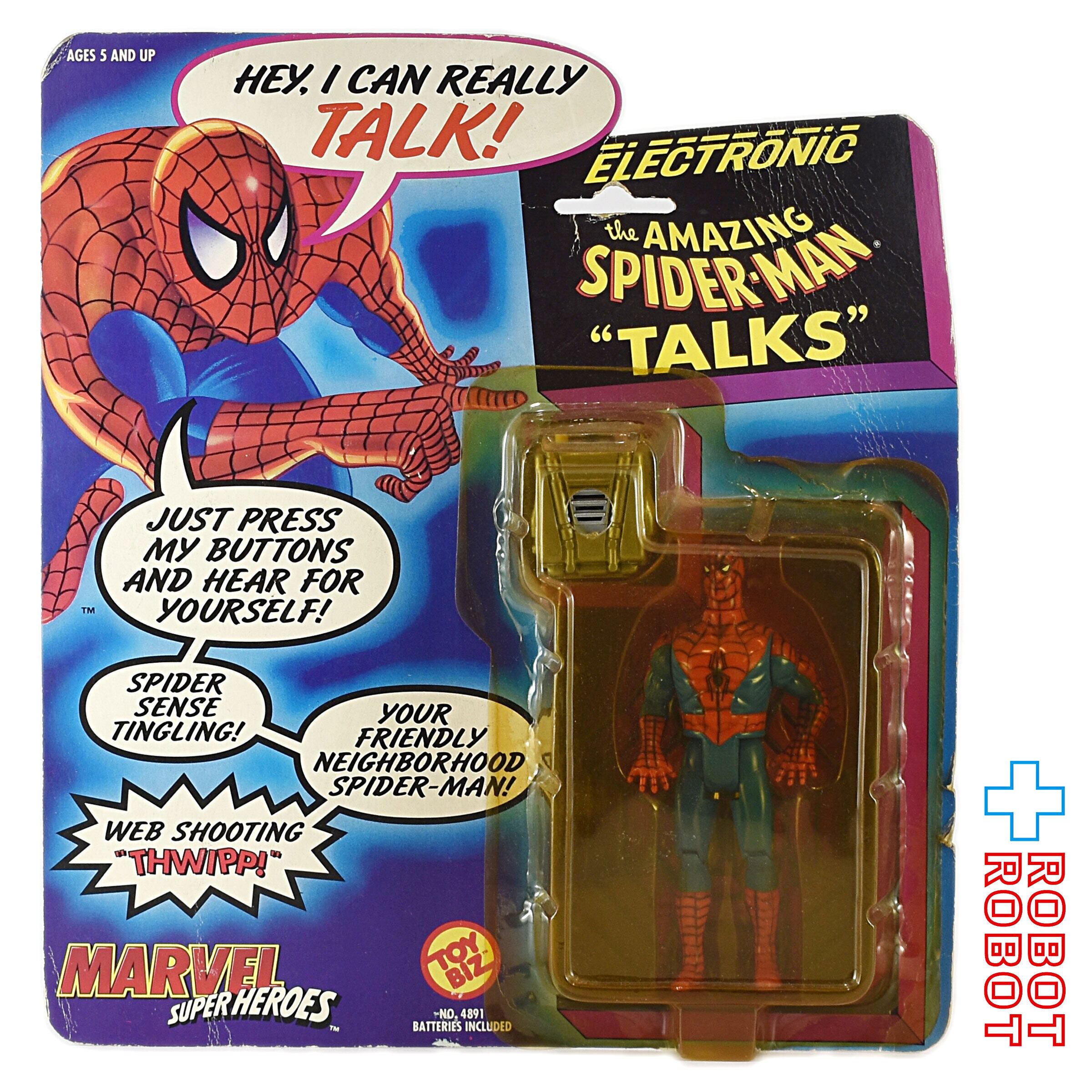 toy biz トイビズ スパイダーマン フィギュア エレクトロニック