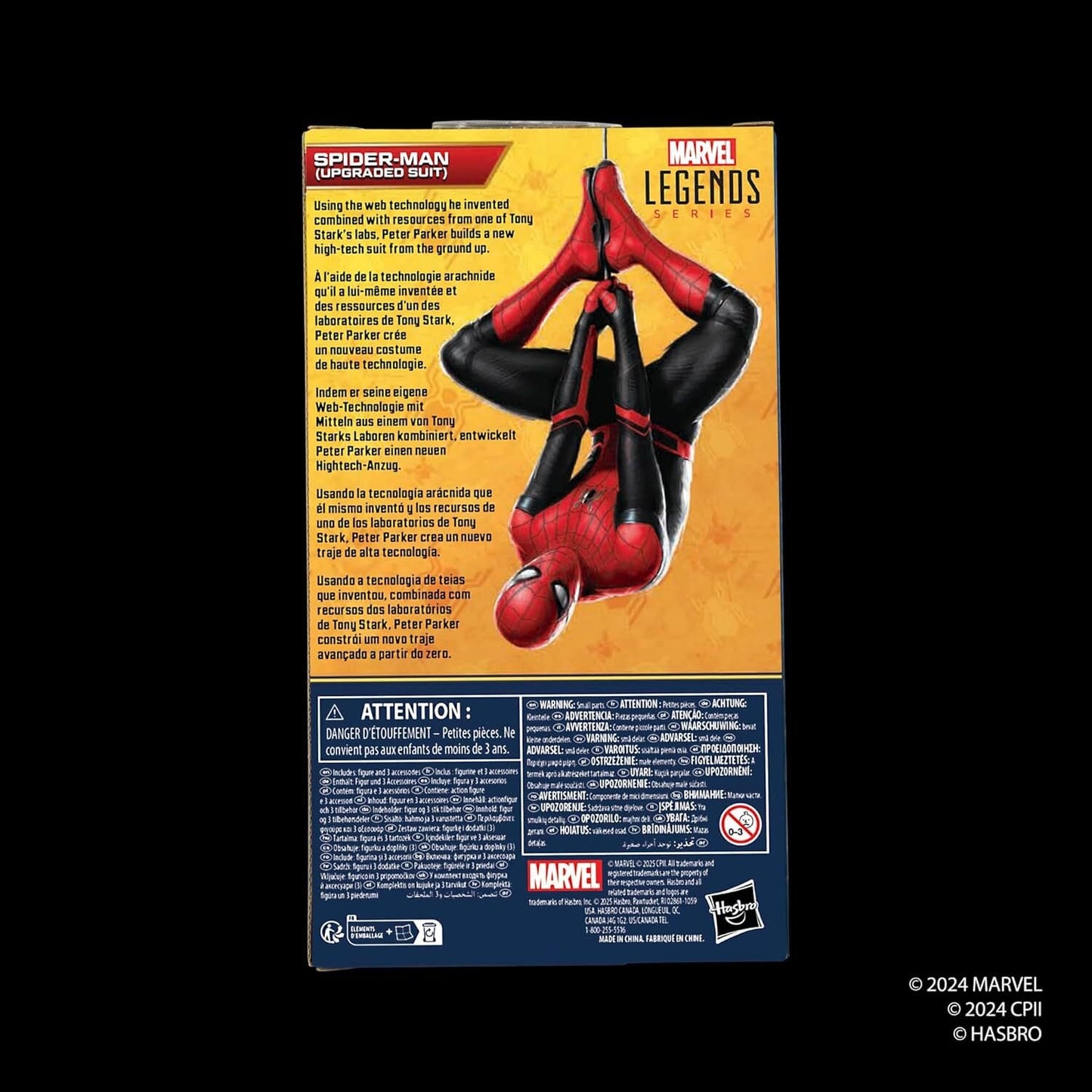 マーベルレジェンド スパイダーマン ファー・フロム・ホーム スパイダーマン アップグレードスーツ 6インチ アクションフィギュア 国内版 未開封