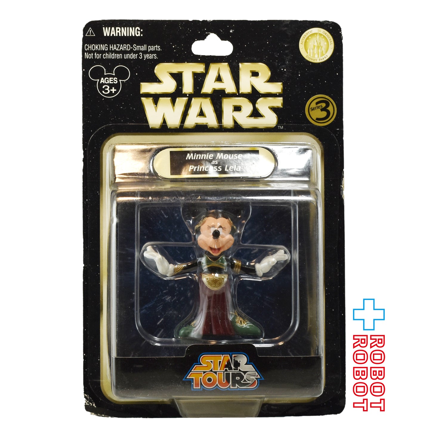 スター・ウォーズ スター・ツアーズ シリーズ3 ミニーマウス as プリンセス・レイア ベーシックフィギュア 未開封