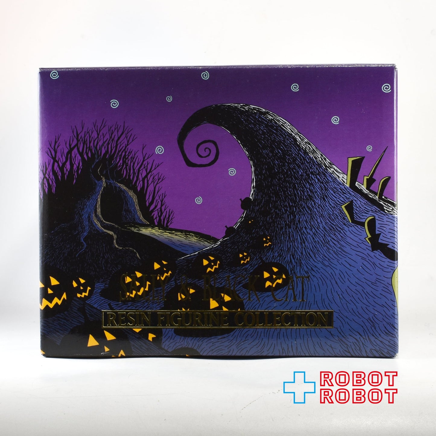 ジュンプランニング ナイトメアー・ビフォア・クリスマス サリー&黒猫 レジン フィギュアリン コレクション 開封 箱付