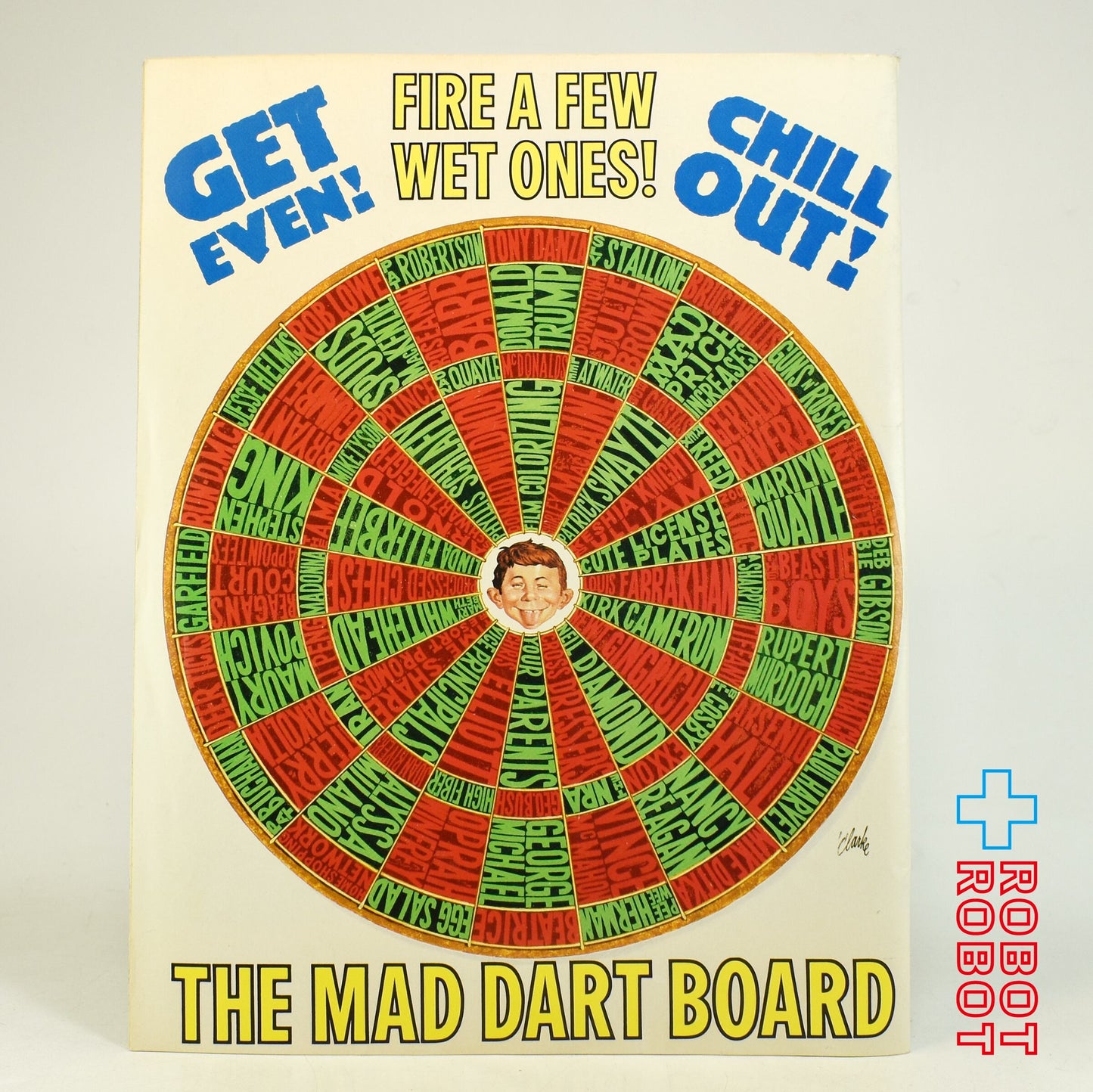 MAD MAGAZINE マッドマガジン no.293 スケートをするアルフレッド・E・ニューマンMarch 1990