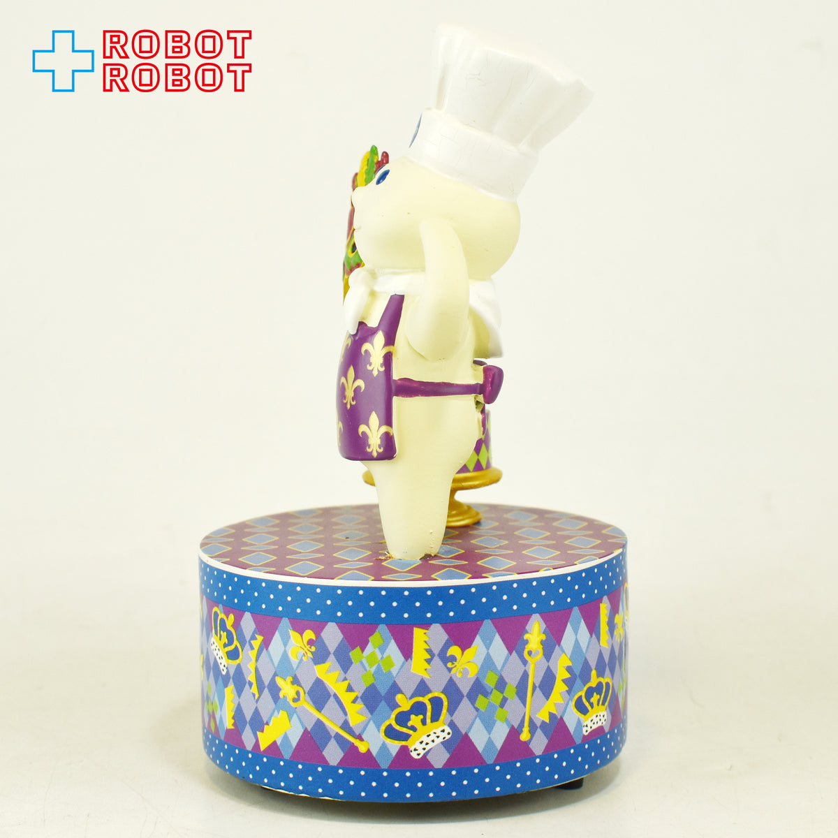 ピルズベリー ポッピンフレッシュ ドゥボーイ マルディグラ オルゴール フィギュアリン 2013 企業物
