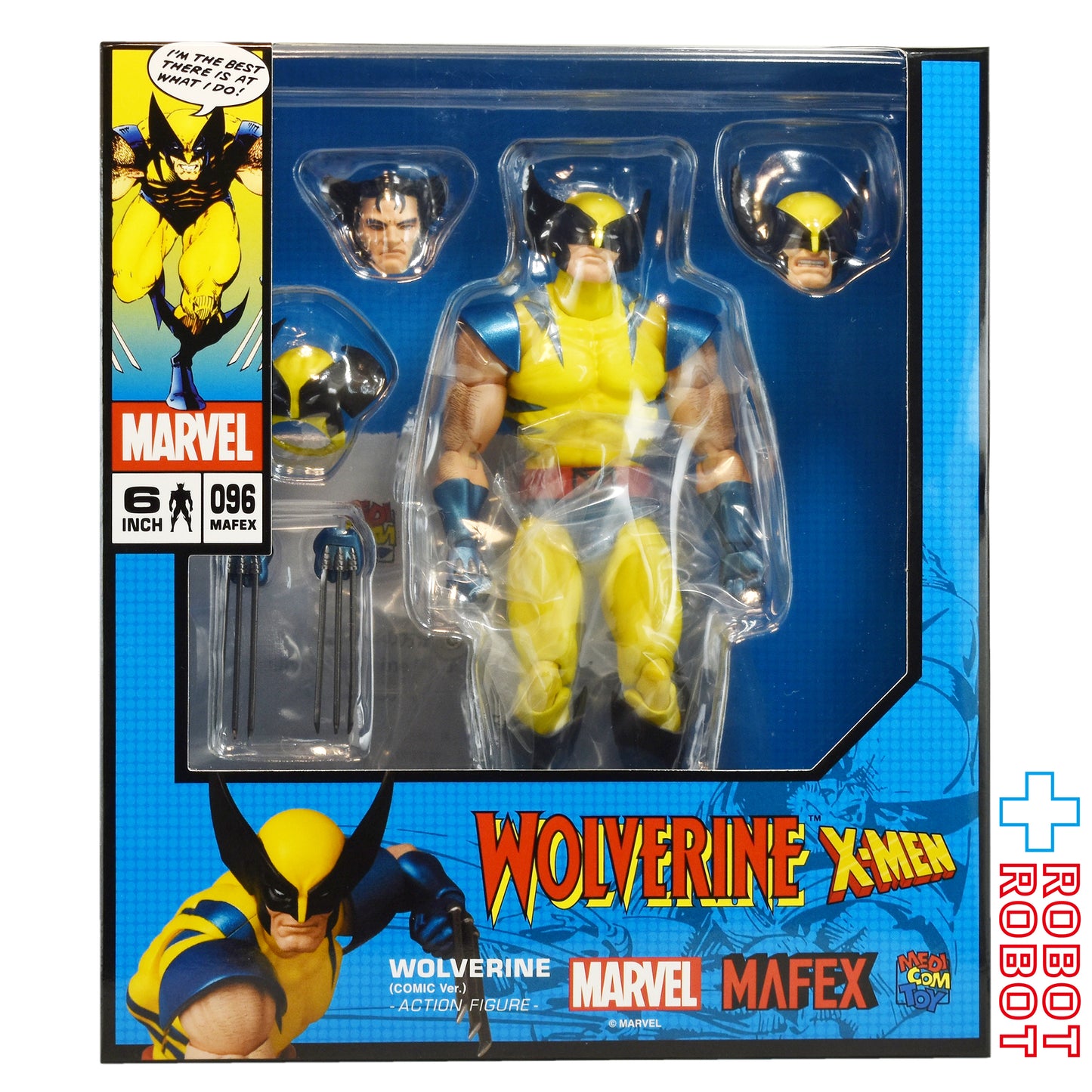 メディコム・トイ MAFEX マフェックス No.096 ウルヴァリン コミック Ver. アクションフィギュア 未開封