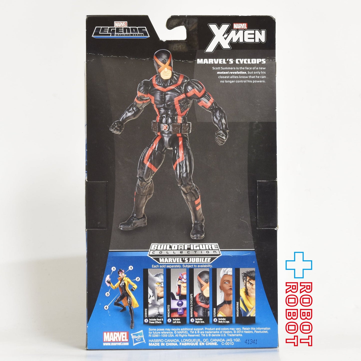 マーベルレジェンド ジュビリー ビルド ミュータント・エボリューション サイクロプス 6インチ アクションフィギュア 未開封