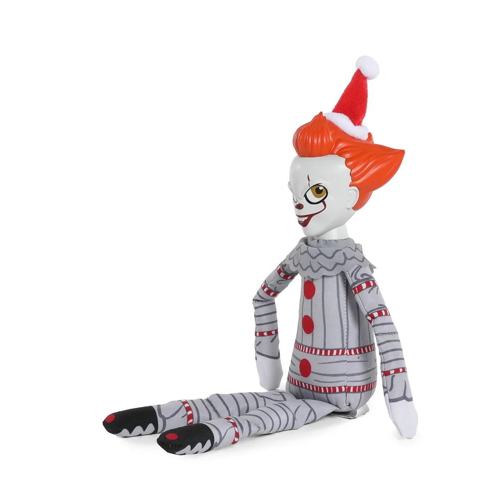 キッドロボット IT / イット “それ”が見えたら、終わり。ペニーワイズ 8インチ ロト ファニープラッシュ ホリデーホリブル ぬいぐるみ人形 紙タグ付き