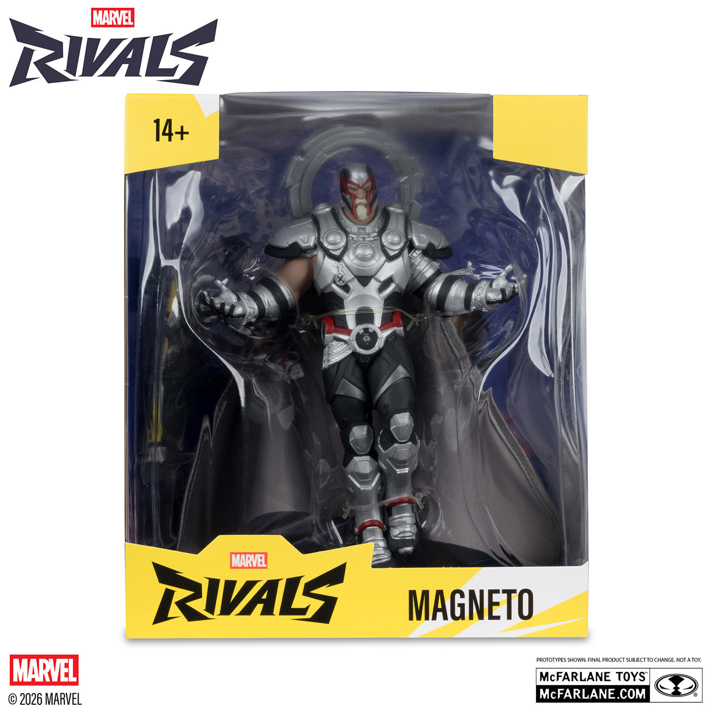 マクファーレン・トイズ マーベル・ライバルズ シーン・フィギュア #004 マグニートー 1/10 スタチューフィギュア 未開封