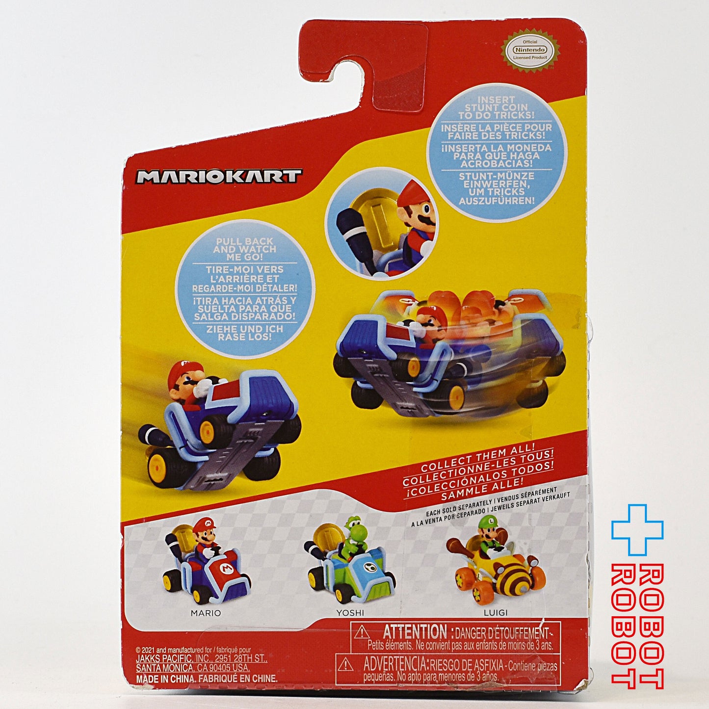 マリオカート コインレーサー ルイージ ミニカー 開封