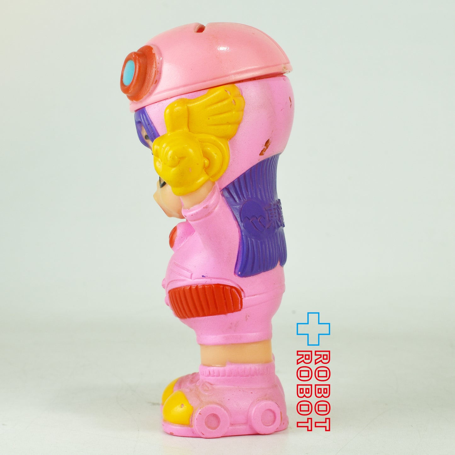 東海銀行 Dr.スランプ アラレちゃん 鳥山明 ソフビ 貯金箱