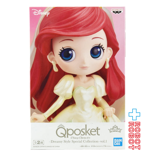 Qposket Qポスケット ディズニー キャラクターズ ドリーミースタイル スペシャルコレクション Vol.1 アリエル フィギュア 未開封