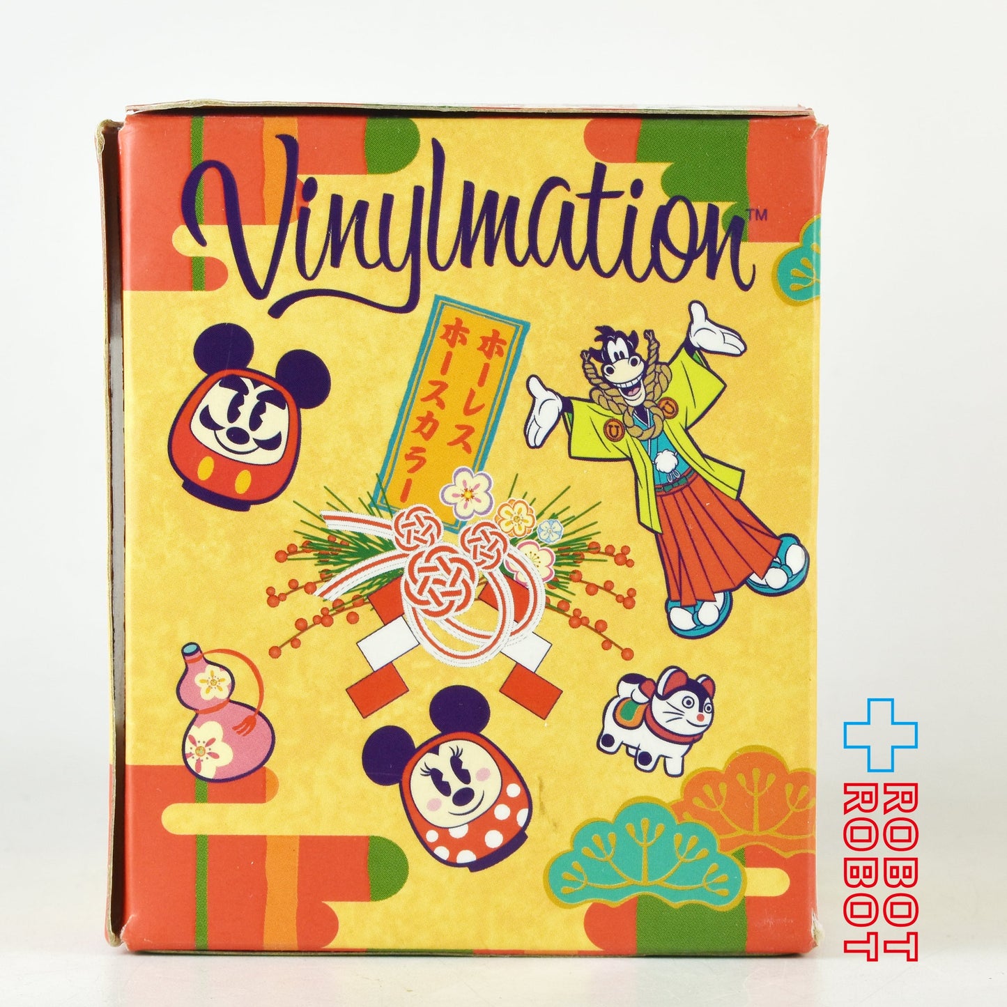 TDR 東京ディズニーリゾート バイナルメーション 正月 午年 ダルマミッキーマウス フィギュア 2014 未開封