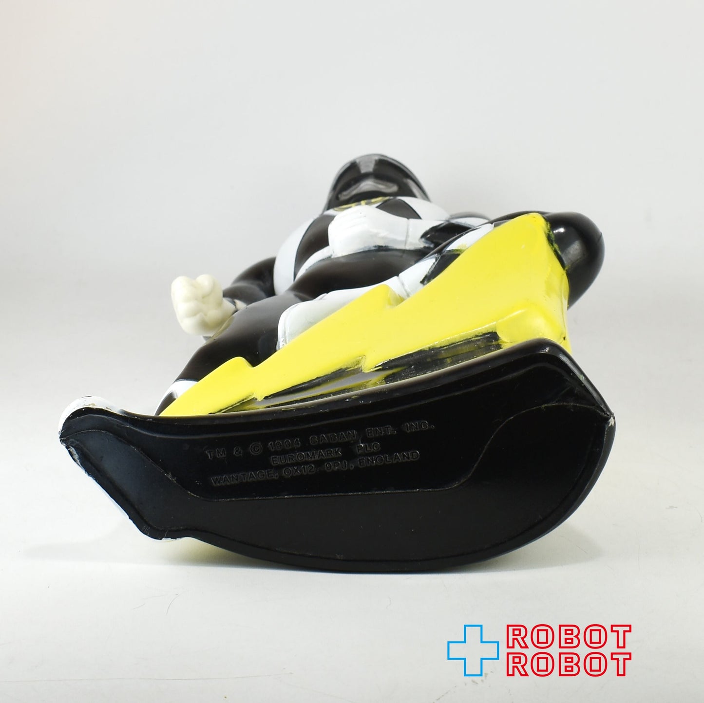 パワーレンジャー ブラック ソーキー バブルバスボトル フィギュア 1994