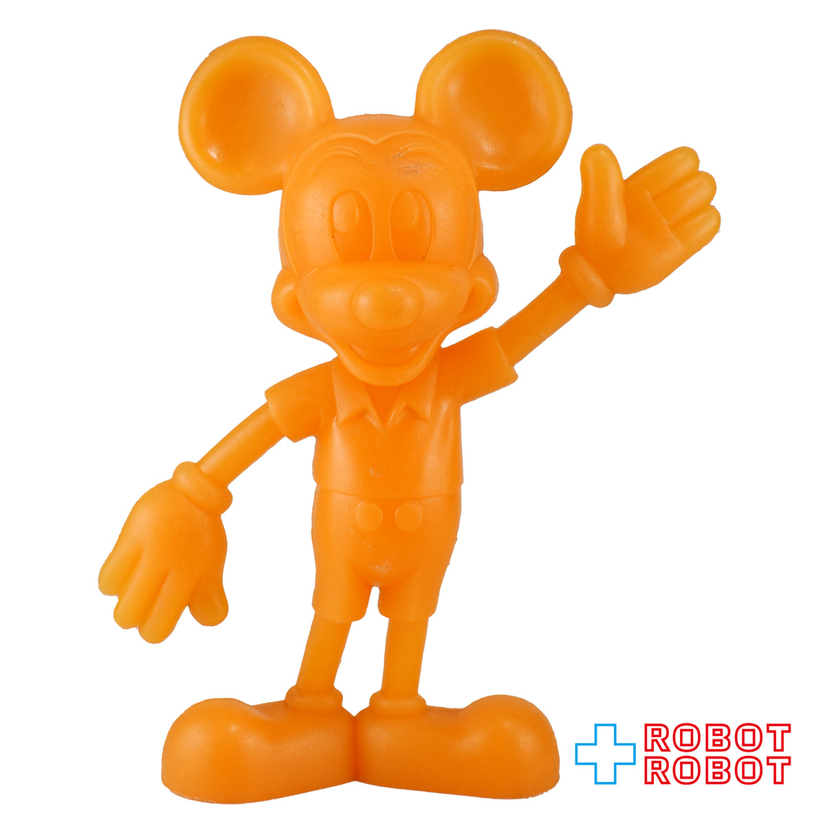 Marx ディズニー ミッキーマウス プラスチック フィギュア オレンジ