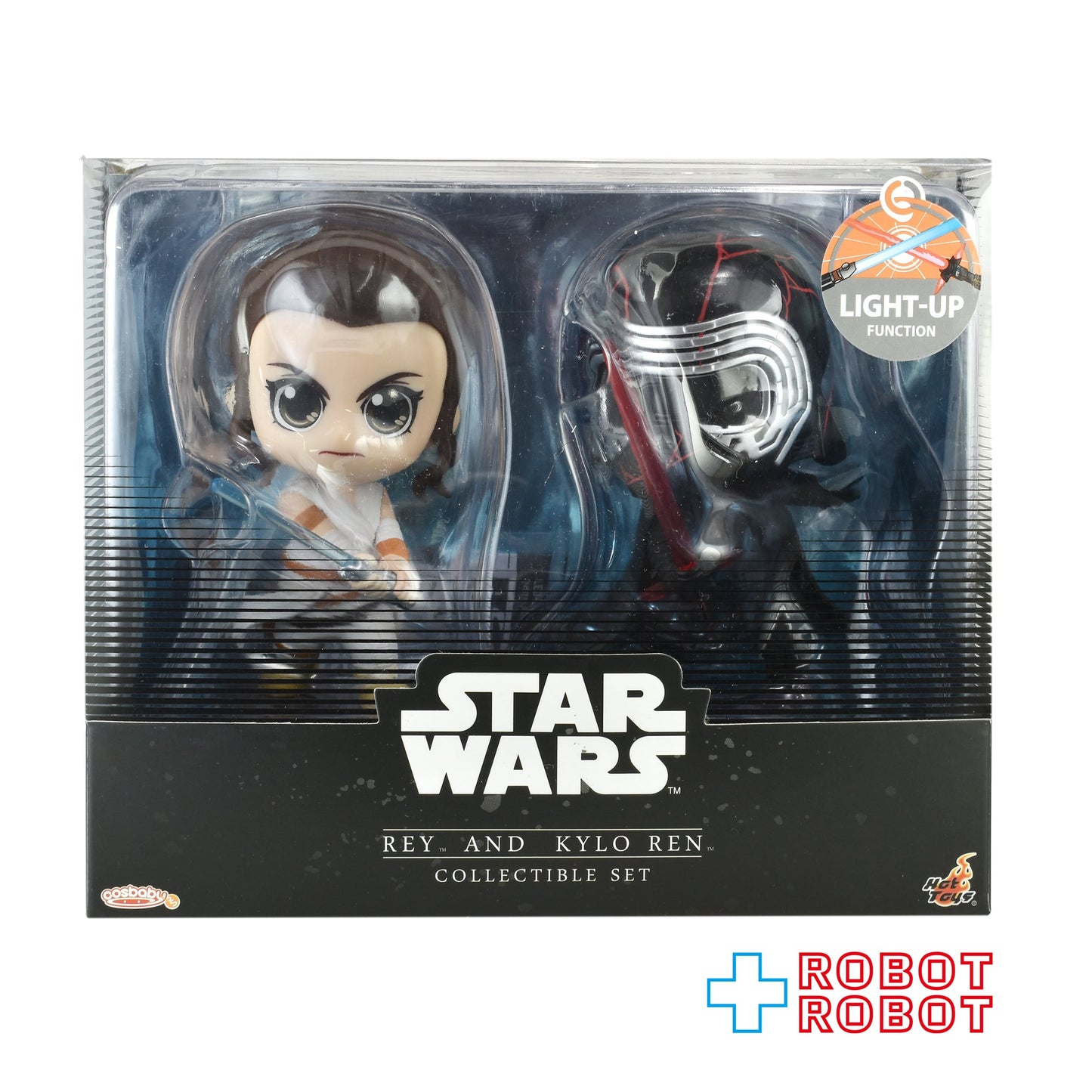 ホットトイズ コスベイビー スター・ウォーズ スカイウォーカーの夜明け レイ & カイロ・レン セット フィギュア 開封箱入