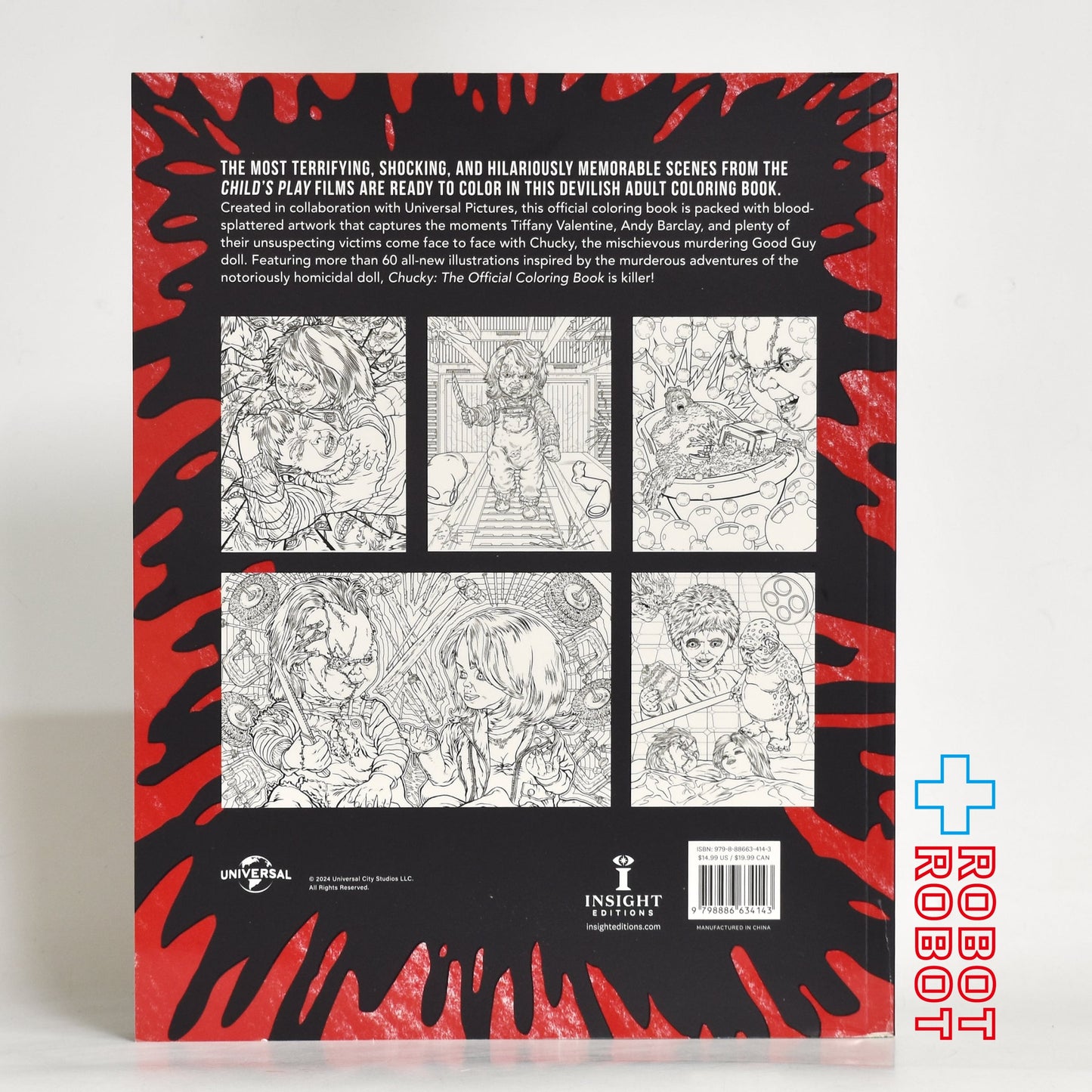 インサイト・エディションズ チャッキー カラーリングブック 塗り絵 本 未使用