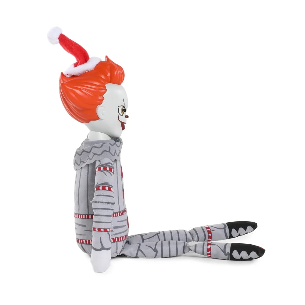 キッドロボット IT / イット “それ”が見えたら、終わり。ペニーワイズ 8インチ ロト ファニープラッシュ ホリデーホリブル ぬいぐるみ人形 紙タグ付き